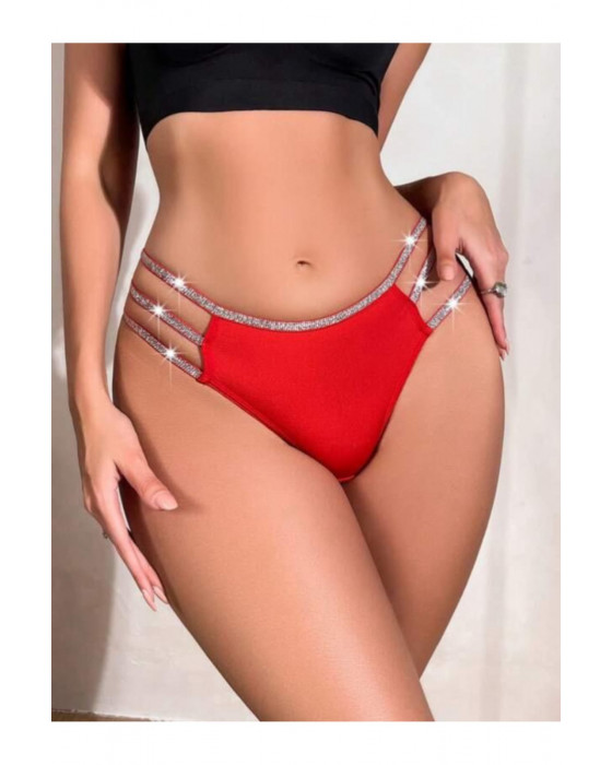 Feel Lady Yanları Taşlı Külot-1037